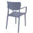 Farrah Stacking Patio Dining Armchair-1401396229
