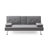 Modern 67.3” faux leather couch folding sofa bed suitable for living room and office-902518486