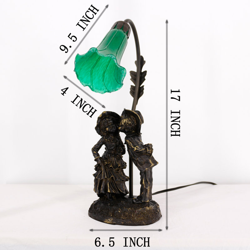 Amarillo Resin Desk Lamp, Green