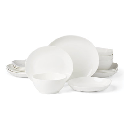 Studio 1414 Curve 16 Piece Dinnerware Set
