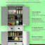 Armoire de cuisine 72,5 po