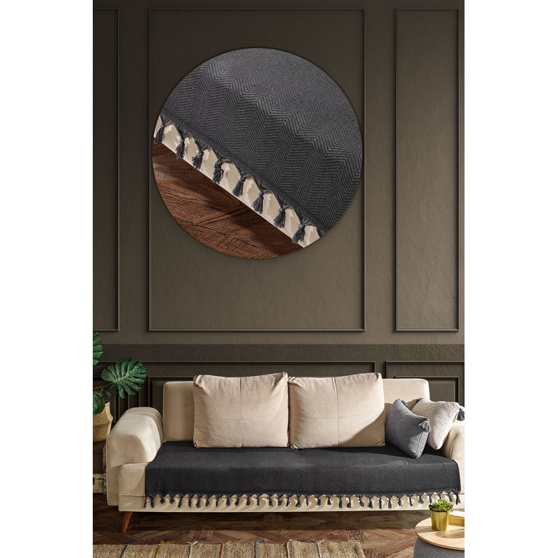 Housse de canapé noire 45,3 po x 78,7 po | 70% coton / 30% polyester, 9,1 oz / m² | Lavable à la machine à 104 ° F | Protection durable et élégante pour votre canapé, parfaite pour la décoration du salon
