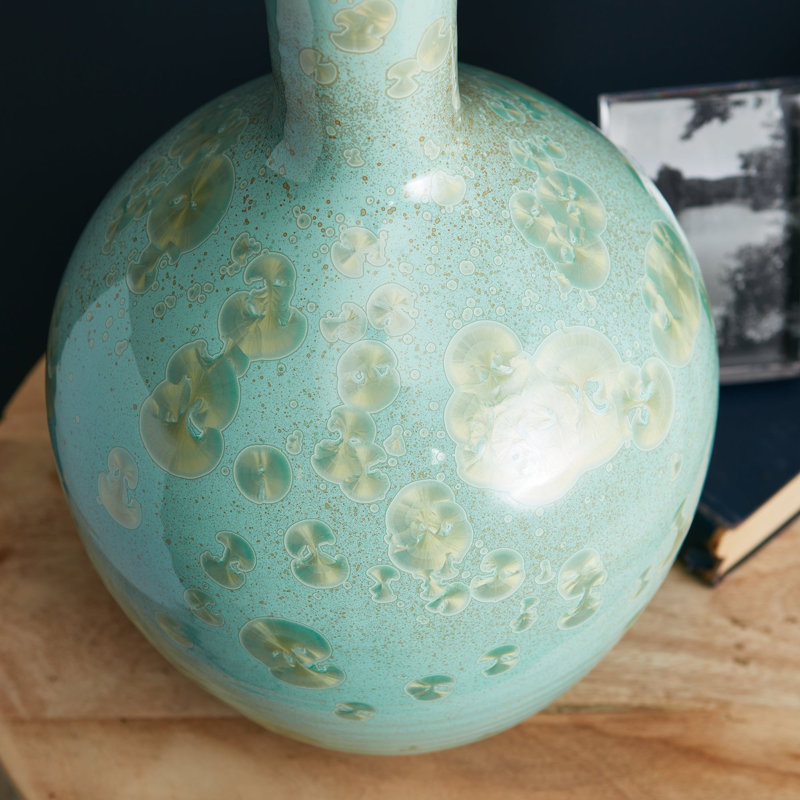 Crystalline Warren Lamp, Jade, 22.5" H x 7.75" W x 7.75" D