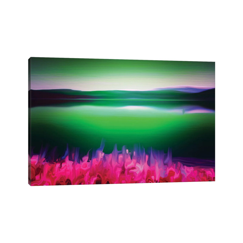 Norway Green by Heidi Bannon - Wrapped Canvas Print, 20.32cm H x 30.48cm W x 1.905cm D