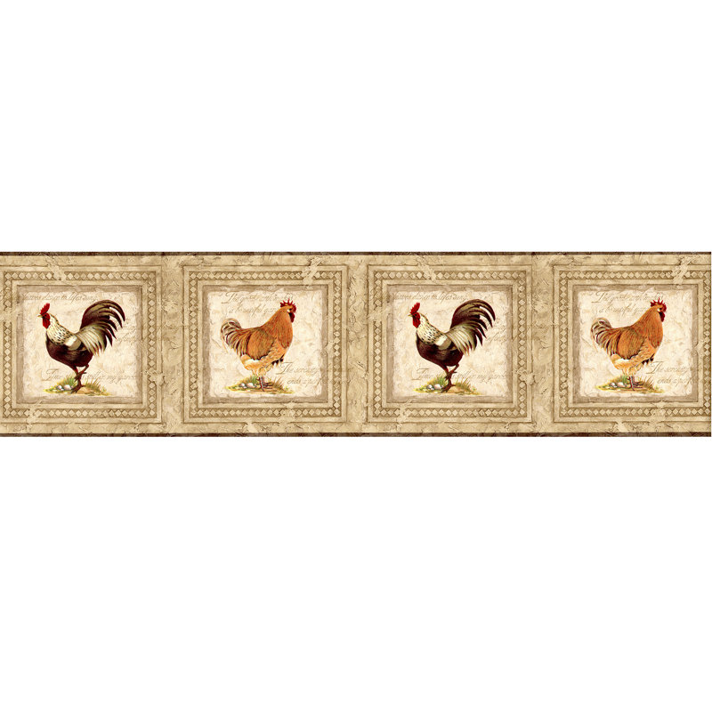 Bordure de papier peint L 15 pi x l 10,25 po Glormarie