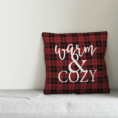 Plaid Pillow Cover