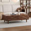 Table de bout en noyer noir