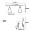 Combinaison de table et chaises French Rock-108570009