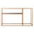 Reese 54'' Glass Top Console Table-654997283