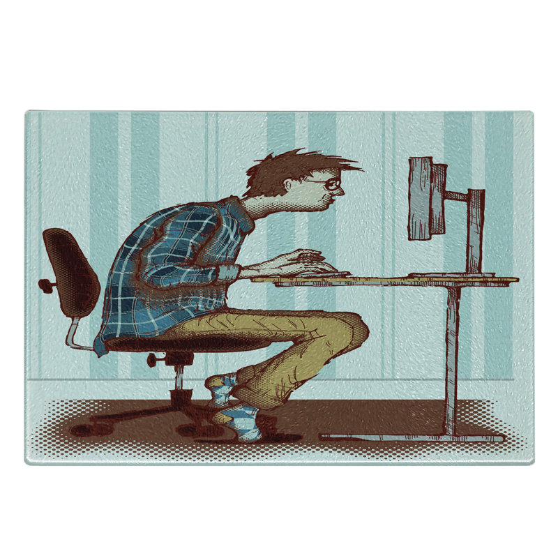 Multicolore Ambesonne Geek