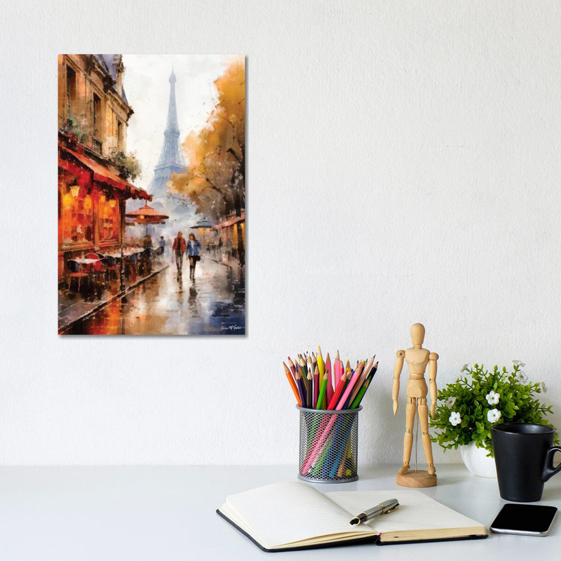 Paris Street IV - reproduction d'art mural
