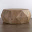 Table basse 38,58 "à motif tridimensionnel en relief