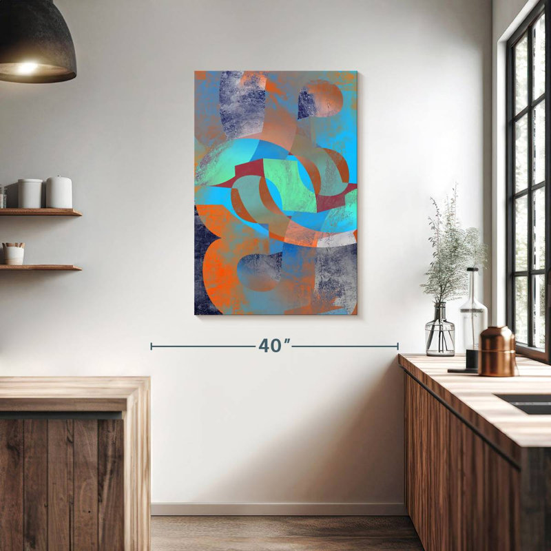 Avery Contemporary Geometric XV, 39" H x 26" W