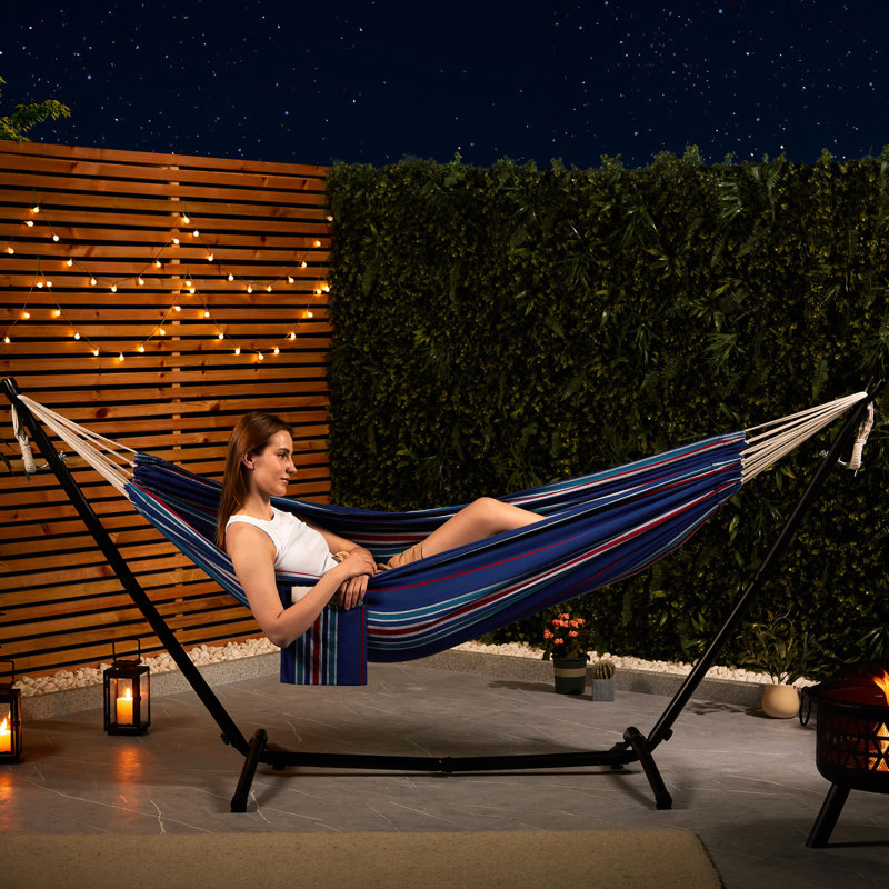 Double Hammock with Stand