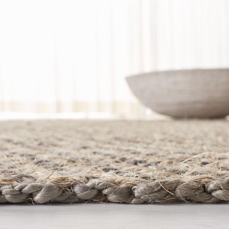 Tapis en jute et sisal tissé à la main Lauren Ralph Lauren en brun clair / gris, Rectangulaire 8 pi x 10 pi
