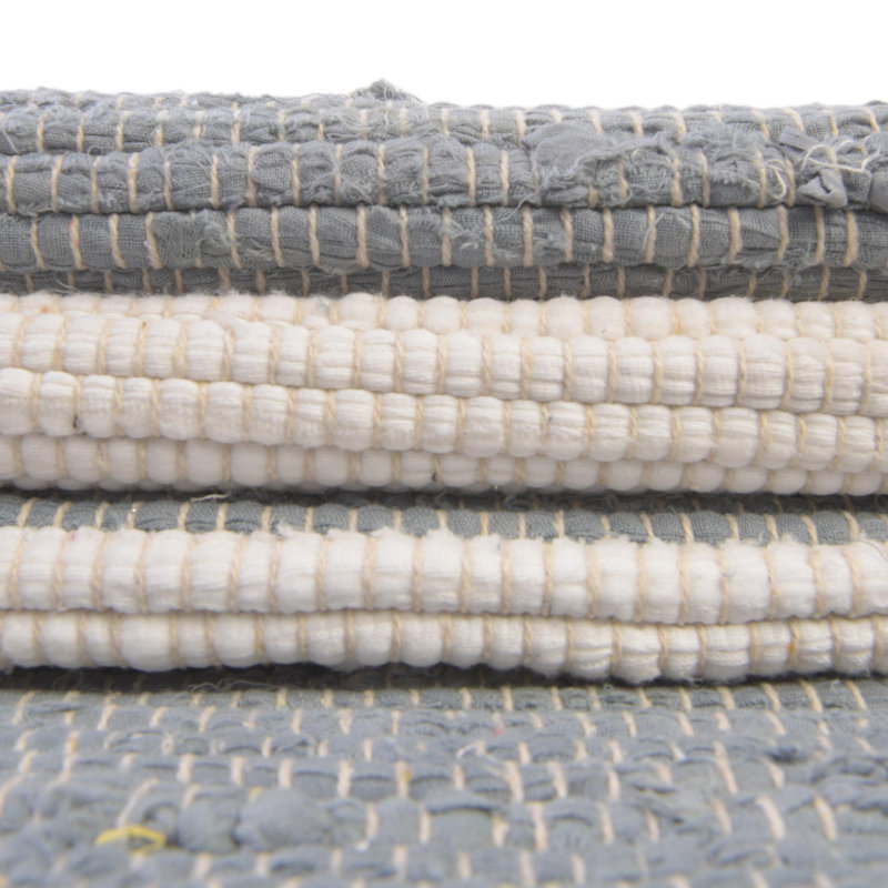 Rinker Cotton Striped Indoor Rug, Runner 2' x 5'1"