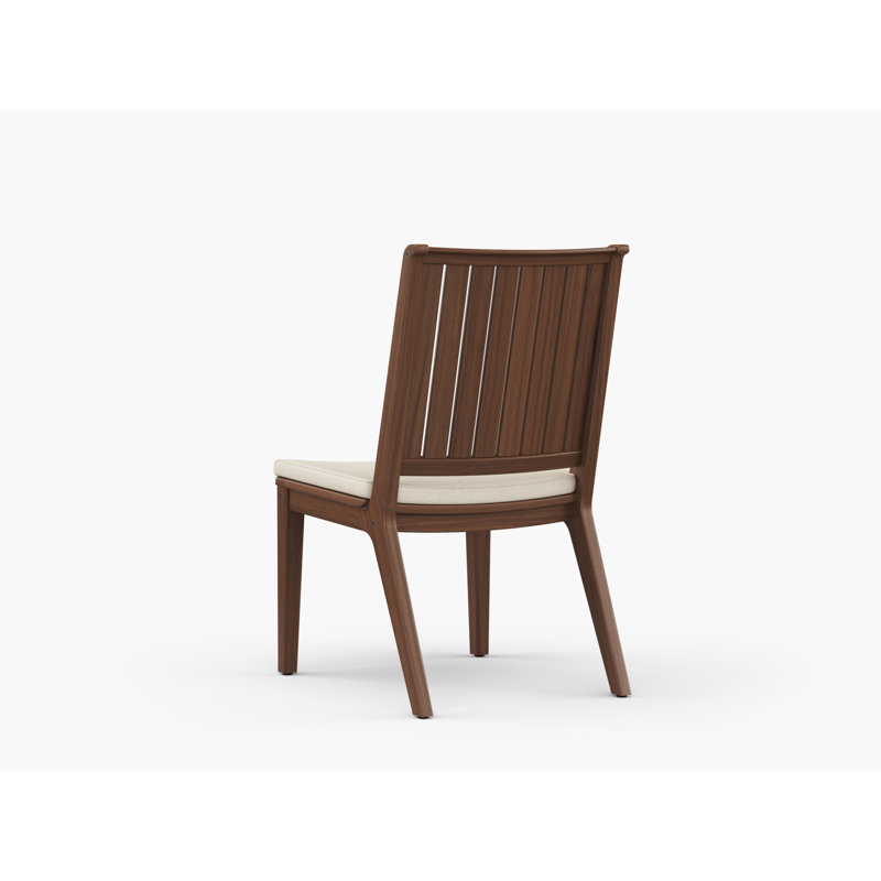 Sky Outdoor Dining Side Chair, Premier Flax