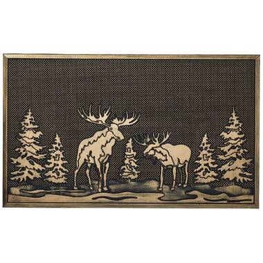 Loon Peak Williamson Rocky Mountain Welcome Doormat, Brown