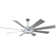 72" Modern 8-Blade Ceiling Fan with Lights and Remote, 6-Speed Reversible Fan