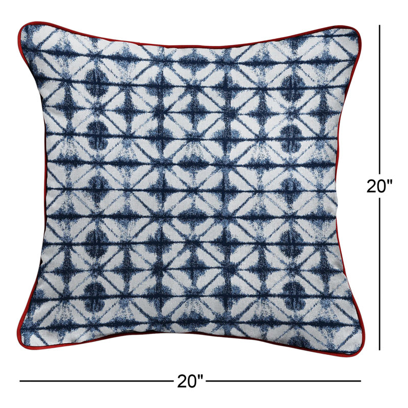 Housse de coussin d'extérieur carré Sereno, 20 po x 20 po