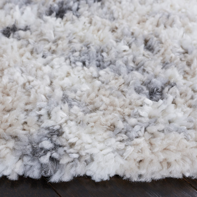 Omaury Performance Abstract Rug, Round 6'7"