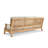 Khari Sonoma 3-Person Teak Outdoor Sofa-662436716
