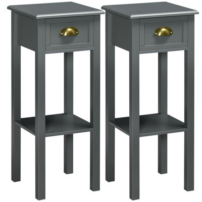 End Table Set with Storage