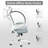 Jivka Cotton Task Chair with Headrest-421784960-423720406