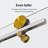 Bafv 44-48" W x 76" H Frameless Shower Door Single Sliding Soft-Close with 5/16"(8mm) Tempered Glass-112928290