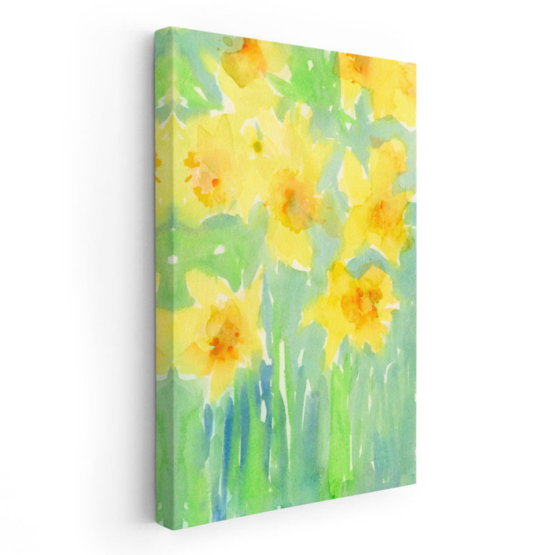 Daffodils II - Canvas Print Wall Art, 24" H x 16" W