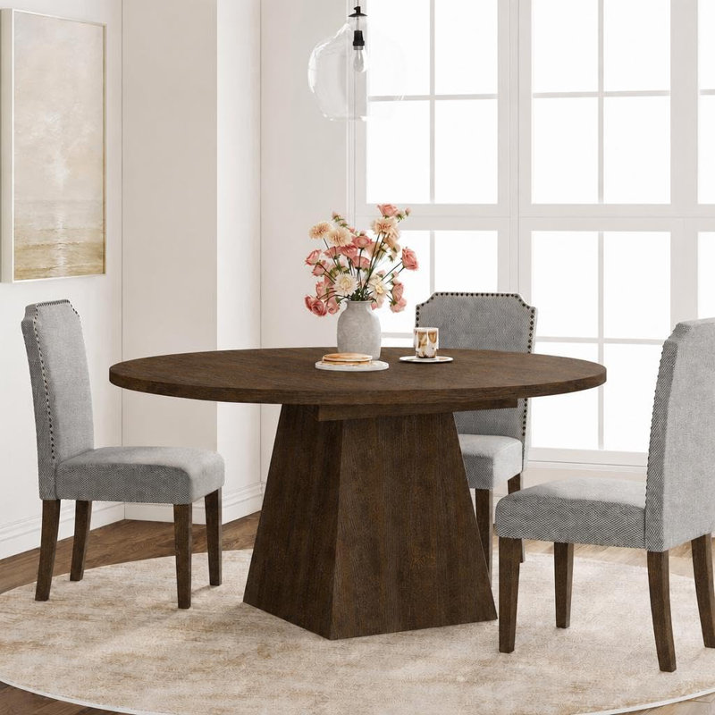 Table de salle à manger extensible de 47 à 63 po pour 4 à 6 personnes - Table de cuisine ovale avec feuilles cachées et tablette de rangement - Conception moderne peu encombrante avec pieds en métal robustes