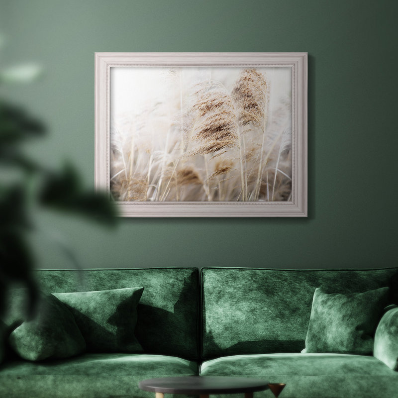 Douce brise de pampa, photographie sur toile, H 23 po x l 32 po x P 2,5 po
