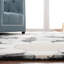 Tapis crème / ivoire / gris en laine touffeté à la main Asel-248043269