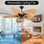 Ventilateur de plafond Tropical