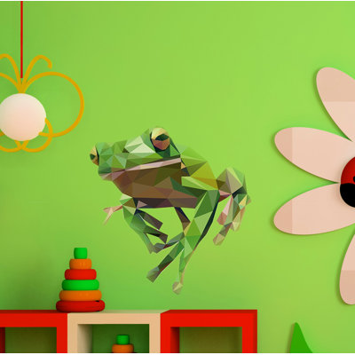Adhésif décoratif grenouille