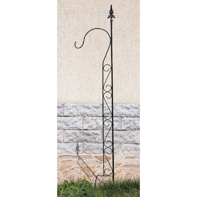 Falgout 144cm H x 27cm W Metal Obelisk Trellis