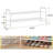 2 Tier Shoe Rack Made of Metal, Exquisitely Designed for Closets and Entryways-237254437