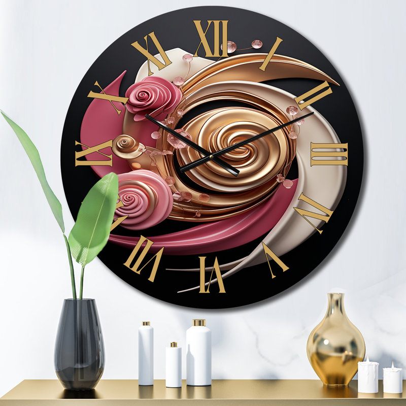Horloge murale rétro rétro, Moyenne