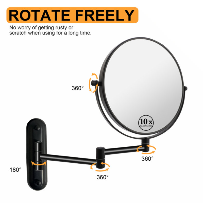 Downley Metal Wall Mirror
