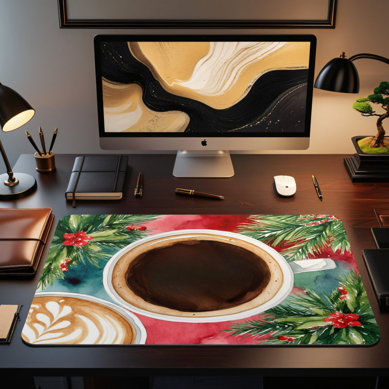 Polyester Desk Pad, 31.5x15.5