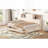 Wooden Daybed with 3 Storage Drawers-626191552-626191556