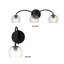 Applique murale 1 lumière Belford Plug & Play de style transitionnel et moderne - 11 pouces de hauteur et 5 pouces de largeur-107377560