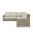 Henri Outdoor Patio Sectional Seating Group With Sunbrella Cushions-1543952847