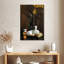 Bouddha en bois sculpté - impression sur toile tendue-1746917028