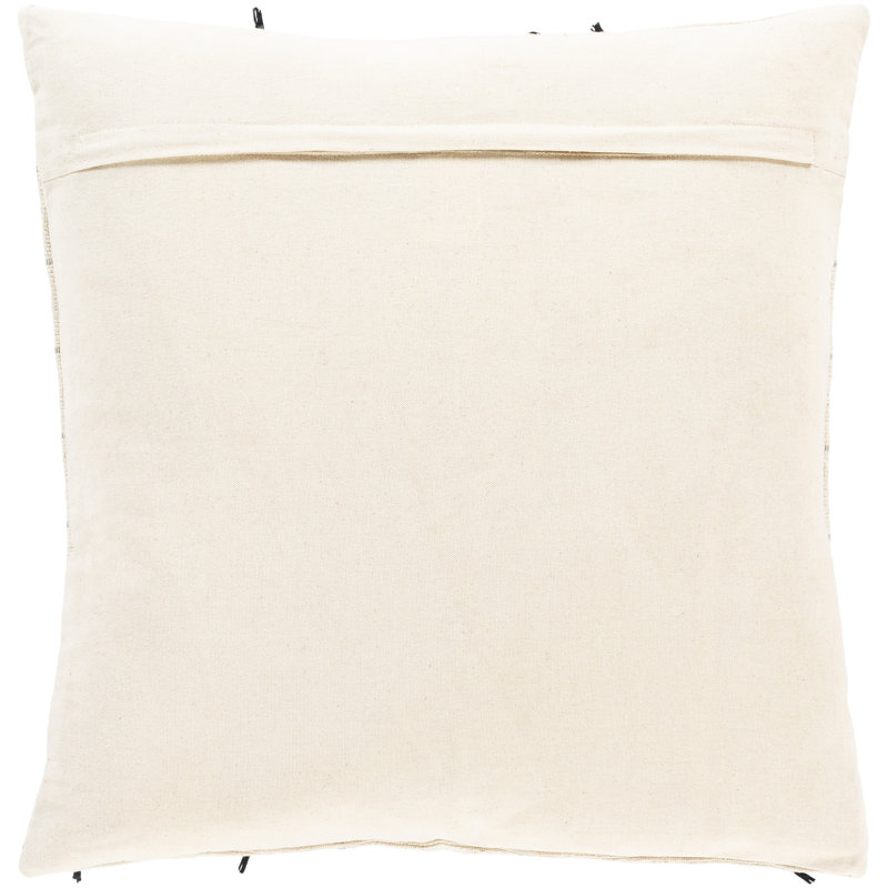 Santina 100% Cotton Throw Square Pillow, 20" x 20", Pillow Cover Only - No Insert