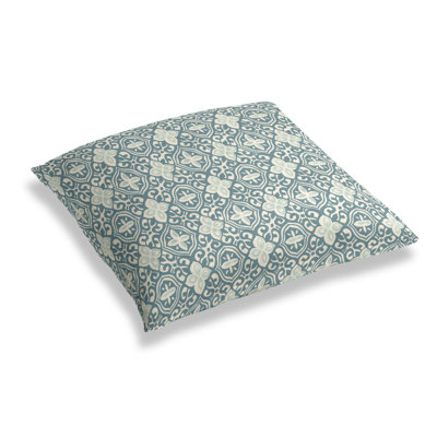Less Is Moorish Floral Cotton Reversible Throw Pillow