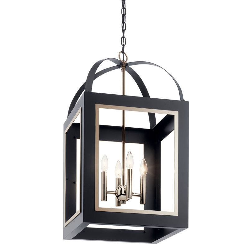 Charif 4 - Light Unique/Statement Pendant, Black