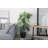 Panama 63 " H Faux Palm Tree in Stone Planter