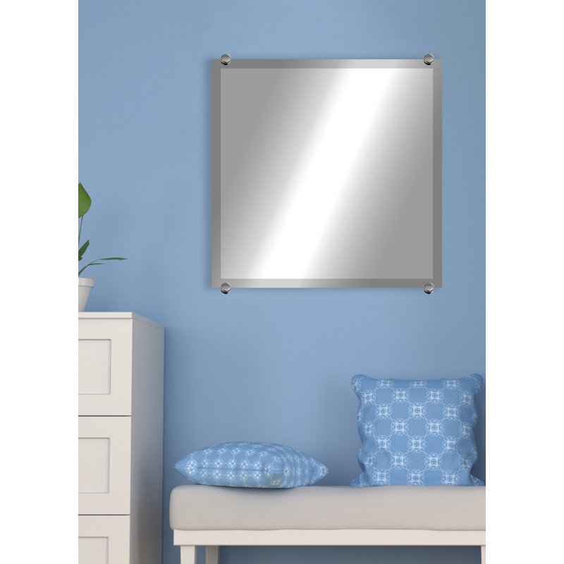 Mansell Flat Mirror, 32" H x 31" W