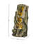 Fontaine de jardin en fausse souche d'arbre avec lumières DEL, fontaine extérieure en résine H 23,62 "-1181450902
